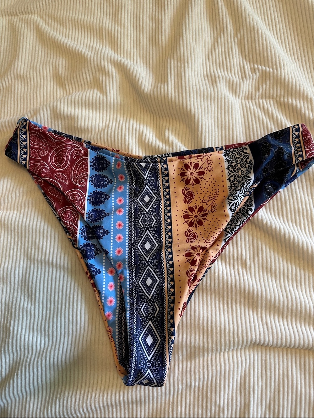Boho Bikini Bottoms size 6